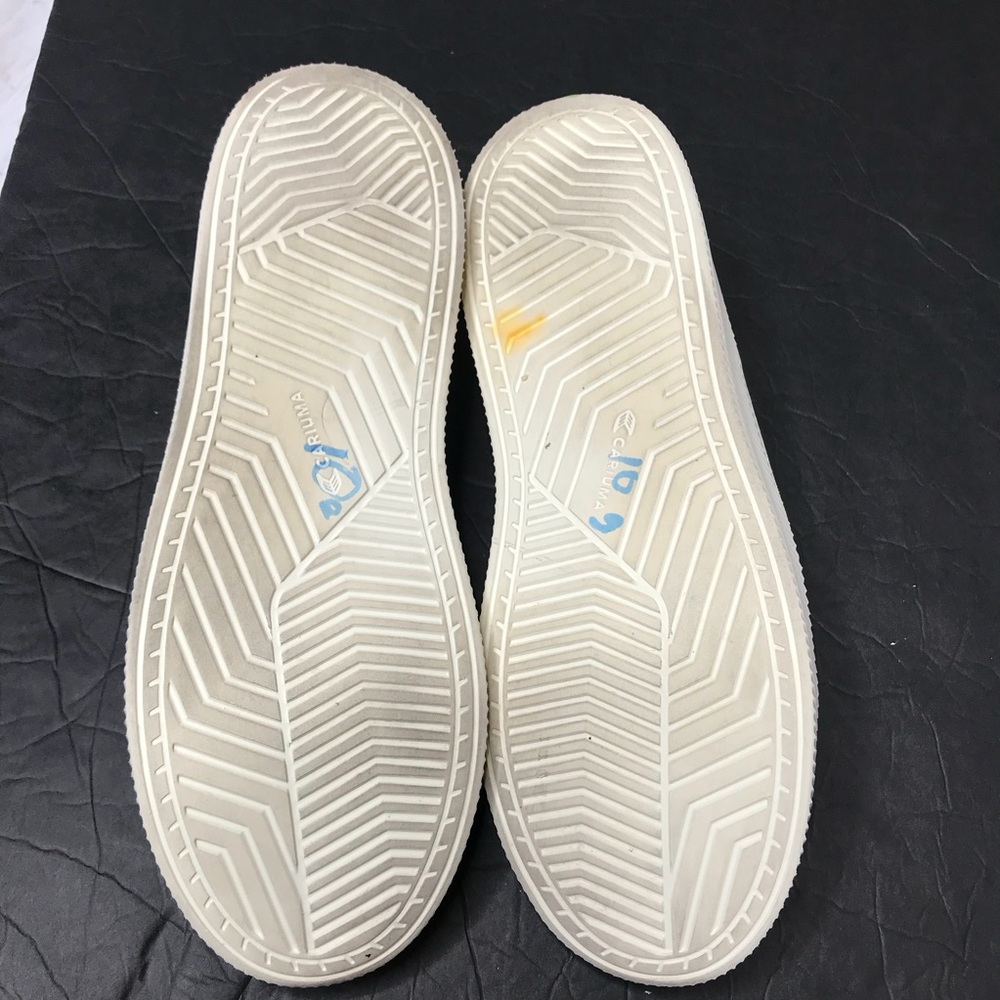 CARIUMA Ibi Sun Yellow Low Knit Sneakers Unisex Size 10.5(men) and 12(women) - Picture 7 of 12